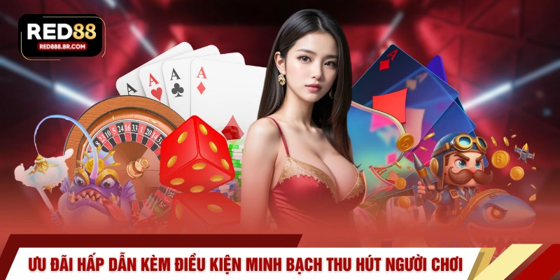 Ưu đãi hấp dẫn kèm điều kiện minh bạch giúp thu hút người chơi